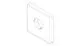DORNBRACHT-Rosette-fuer-Eckventil-ERSATZTEILE-092778042-60-x-60-x-9-mm-Chrom-092778042-00 gallery number 1